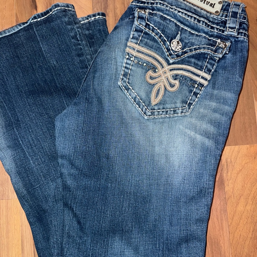 Rock Revival Blue Boot Cut Jeans